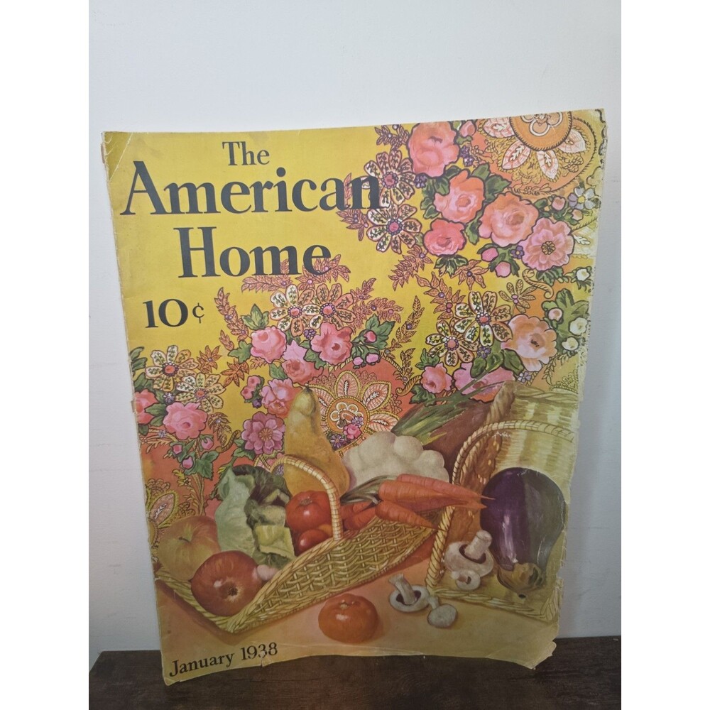 American Home Magazine January 1938 Paul D McCurry FM Demarest Charles Correll